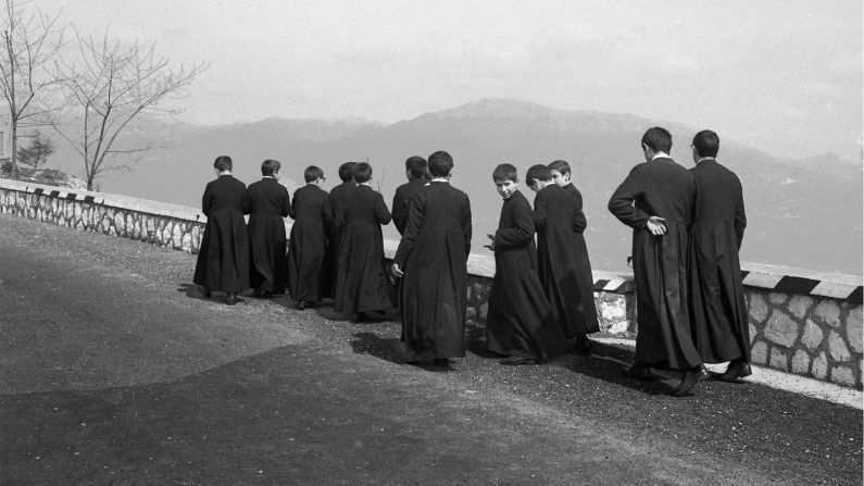 For a year in 1964, photographer Hope Herman Wurmfeld walked around Italy with a camera, always "ready to shoot when I saw something beautiful." Nestled in the Italian Alps in northwestern Italy, the city of Aosta is known for its ancient structures, including a Roman theater, frescoed medieval chapels and a seminary. This photo is part of "Vintage: Italy 1964," an exhibition at Casa Italiana Zerilli-Marimò in New York. 