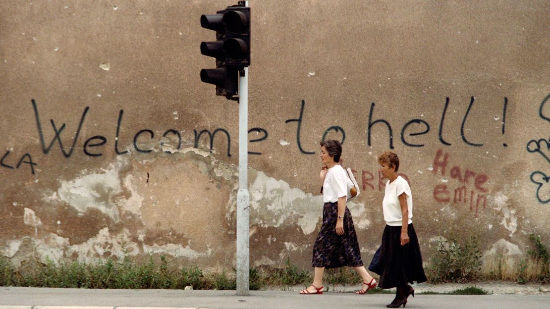 Zmaja od Bosne Street was known as Sniper Alley during the Bosnian War.