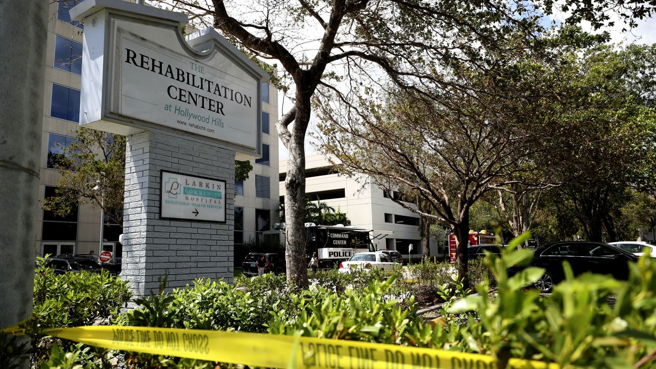 The Rehabilitation Center in Hollywood Florida on Wednesday