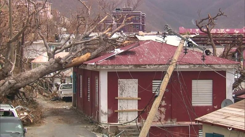 Five people died in the BVI during Irma while 39 people lost their lives throughout the Caribbean.