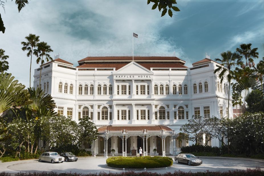 <strong>Raffles Singapore:</strong> Originally opened in 1887 by the four Sarkies brothers -- savvy merchants and entrepreneurs -- the hotel has welcomed every manner of celebrity and diplomat over the years. It's so rooted in Singapore history that the government declared the building a protected National Monument in 1987.