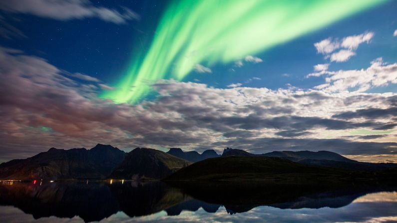 The Northern Lights illuminate the sky over Torsfjorden, Norway, on Friday, September 8. <a href="http://www.cnn.com/travel/article/best-northern-lights/index.html" target="_blank">11 places to see the aurora borealis</a>