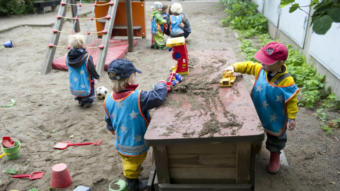 At Egalia preschool in Stockholm, the words  "he" and "her" are never used. Boys can play with dolls and girls with firetrucks. There are no designated areas for each gender and books are carefully selected to avoid traditional stereotyping. <a href="http://www.sodermalmsforskolor.se/egalia/extern/english.htm" target="_blank" target="_blank">Egalia</a> and other similar preschools in Sweden, reject gender stereotypes and hope to help children fight societal gender norms, which they believe can hinder growth and acceptance. 