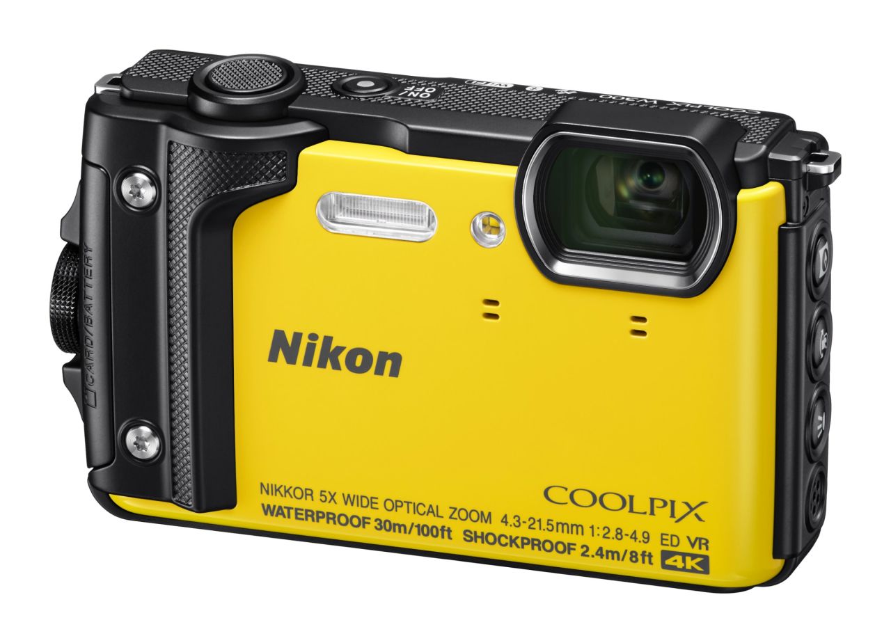 <strong>Nikon COOLPIX W300: </strong>This sturdy camera is waterproof and shockproof.
