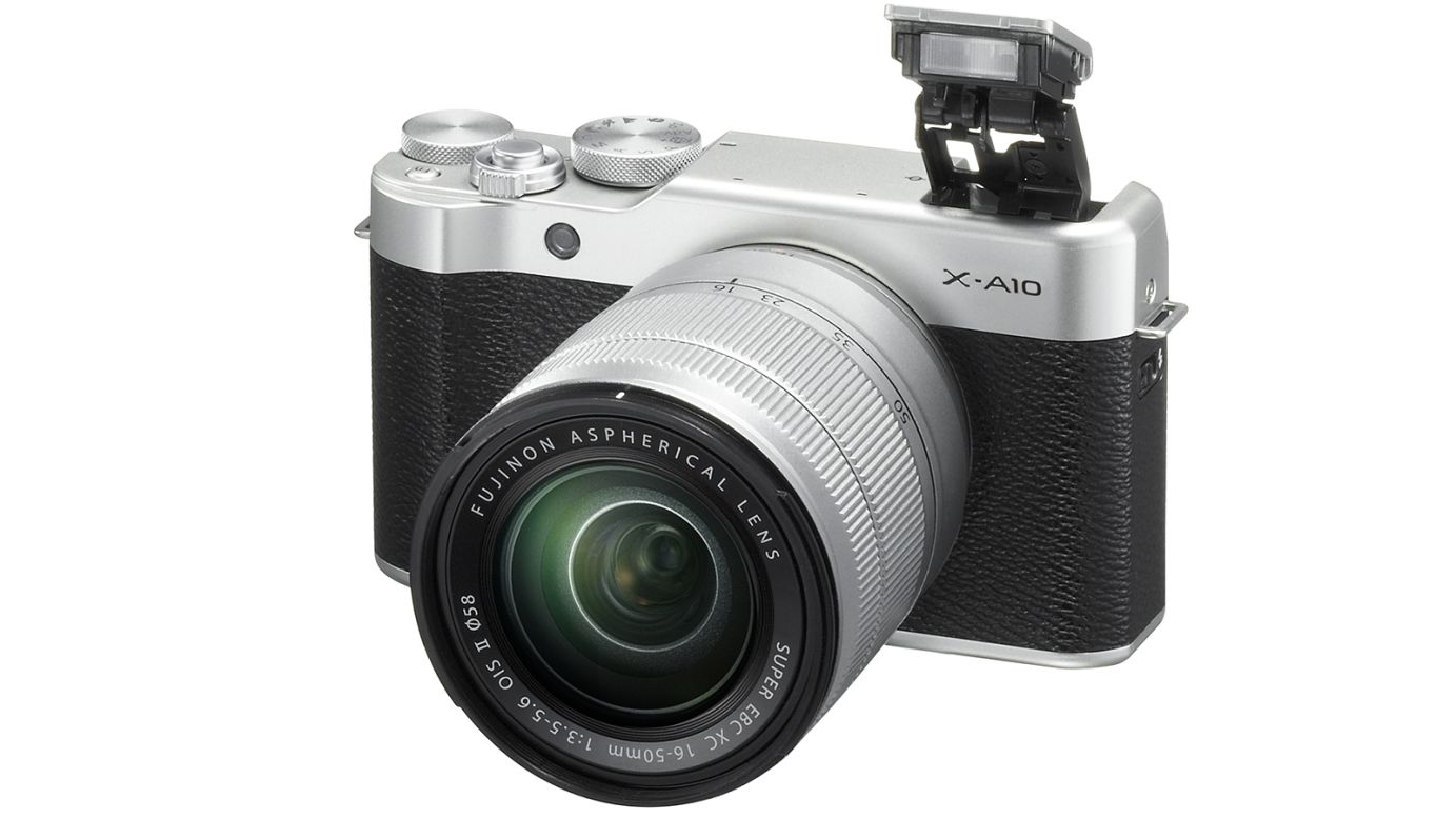 <strong>Fujifilm X-A10: </strong>This cool-looking camera is crammed with enough options to delight anyone who likes to get creative with filters and settings.