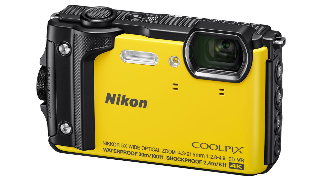 <strong>Nikon COOLPIX W300: </strong>A great, lightweight all-rounder, this camera's waterproof, so can even go scuba diving to 30 meters without extra protection. Its clever dustproof lens is ideal for the beach and if the kids run off with it, its shockproof build can survive a 2.4-meter drop.
