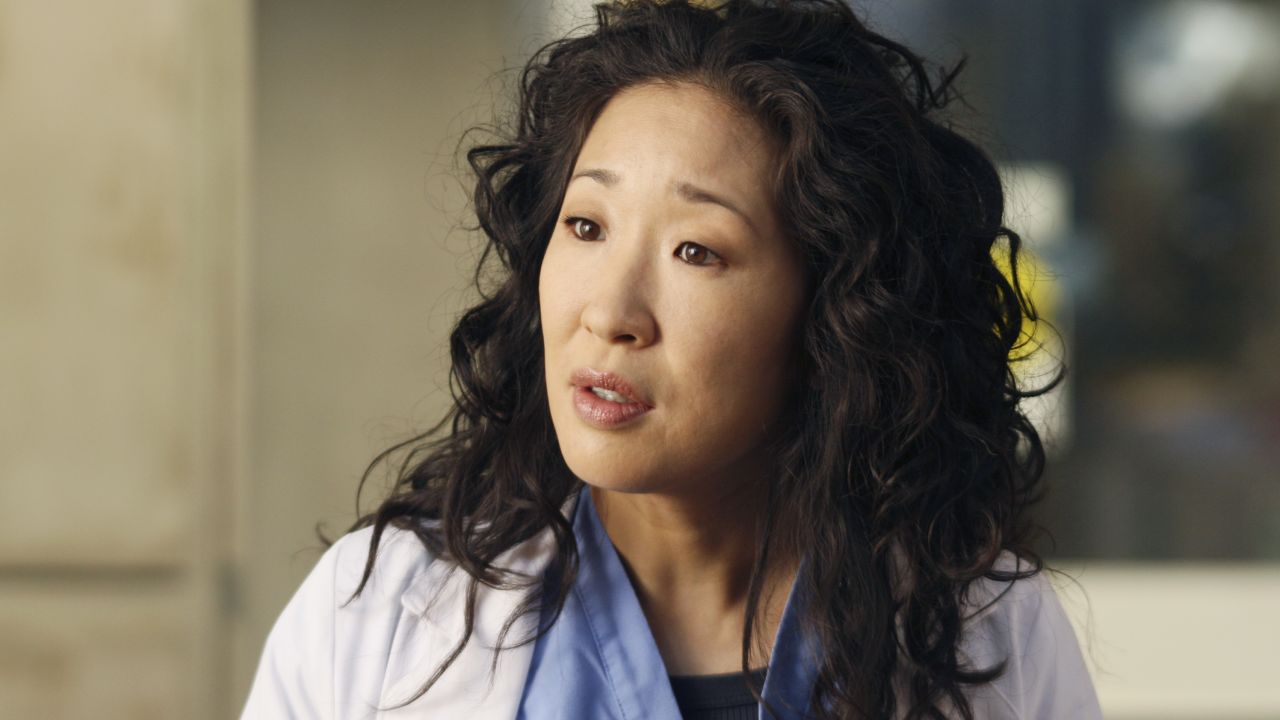 Sandra Oh, shown here in "Grey's Anatomy," has opened up about her quick rise to fame on the series.