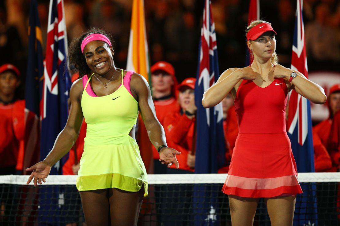 Serena Williams beat Maria Sharapova in 2015, but will the Russian win in the American's absense?   