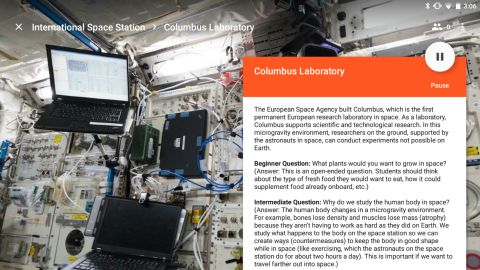 Students can learn about the challenges astronauts face.