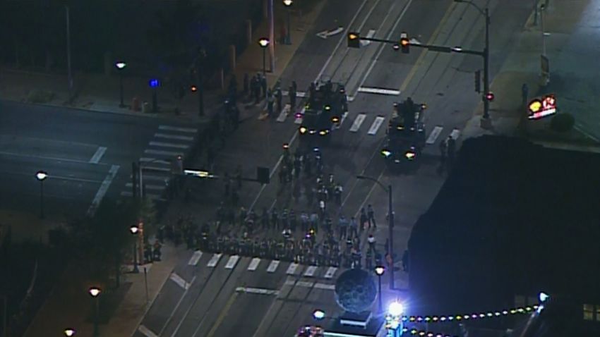 st louis protest standoff police 091717 0020