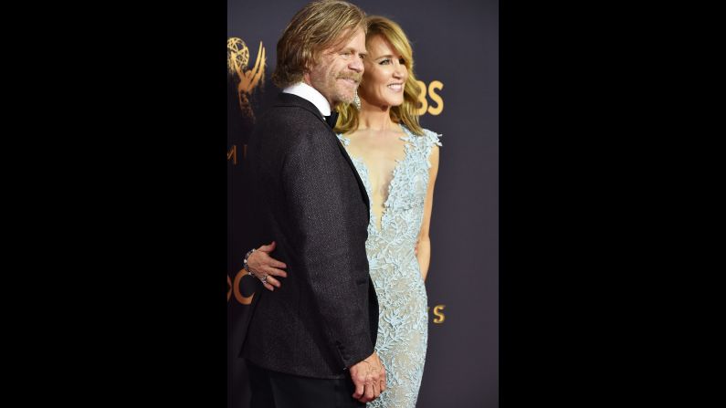 William H. Macy, left and Felicity Huffman 