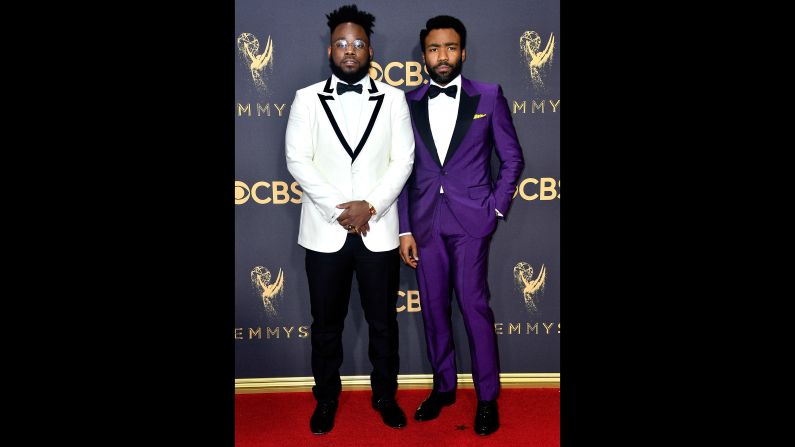 Stephen Glover, left, and Donald Glover