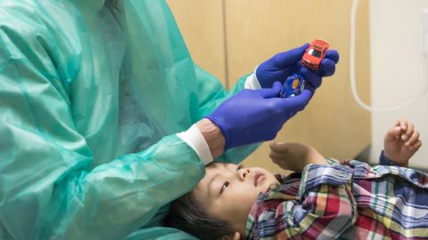 Communicating directly with children during dental exams can help reduce their stress, Ray Stewart says.