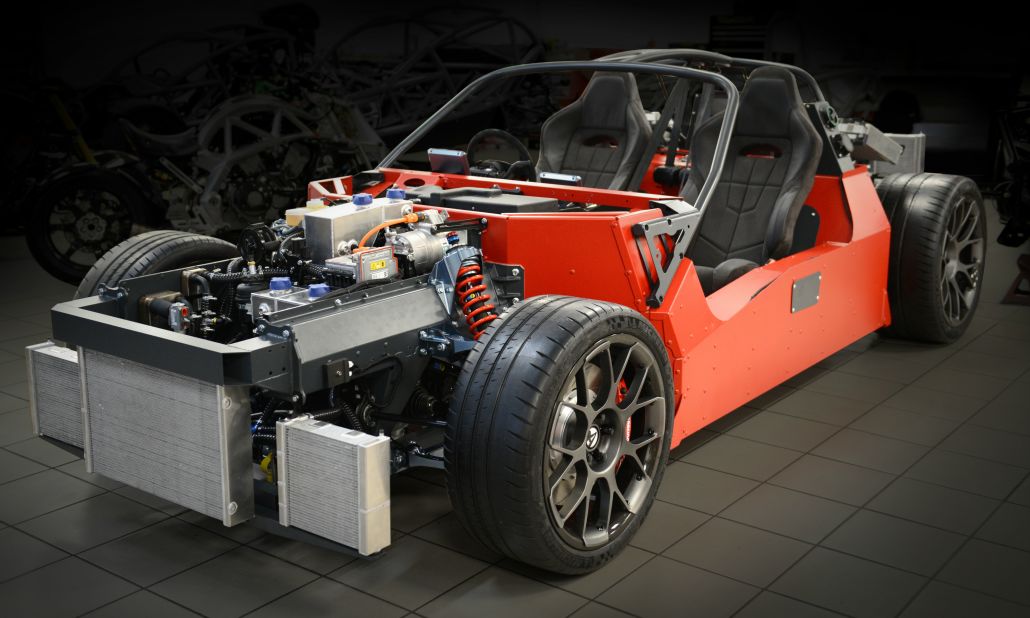 The HIPERCAR will accelerate to 100 mph in 3.8 seconds. Ariel Motors expect the first cars to go into production in 2020. 