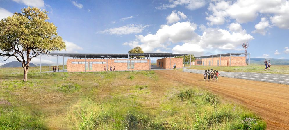 The Mwabwindo School in Zambia has been named the winner of this year's Panerai Design Miami Visionary Award.