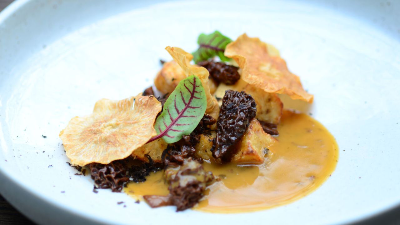 The standard menu at The Georg includes around 12 dishes which are all roughly the same price.