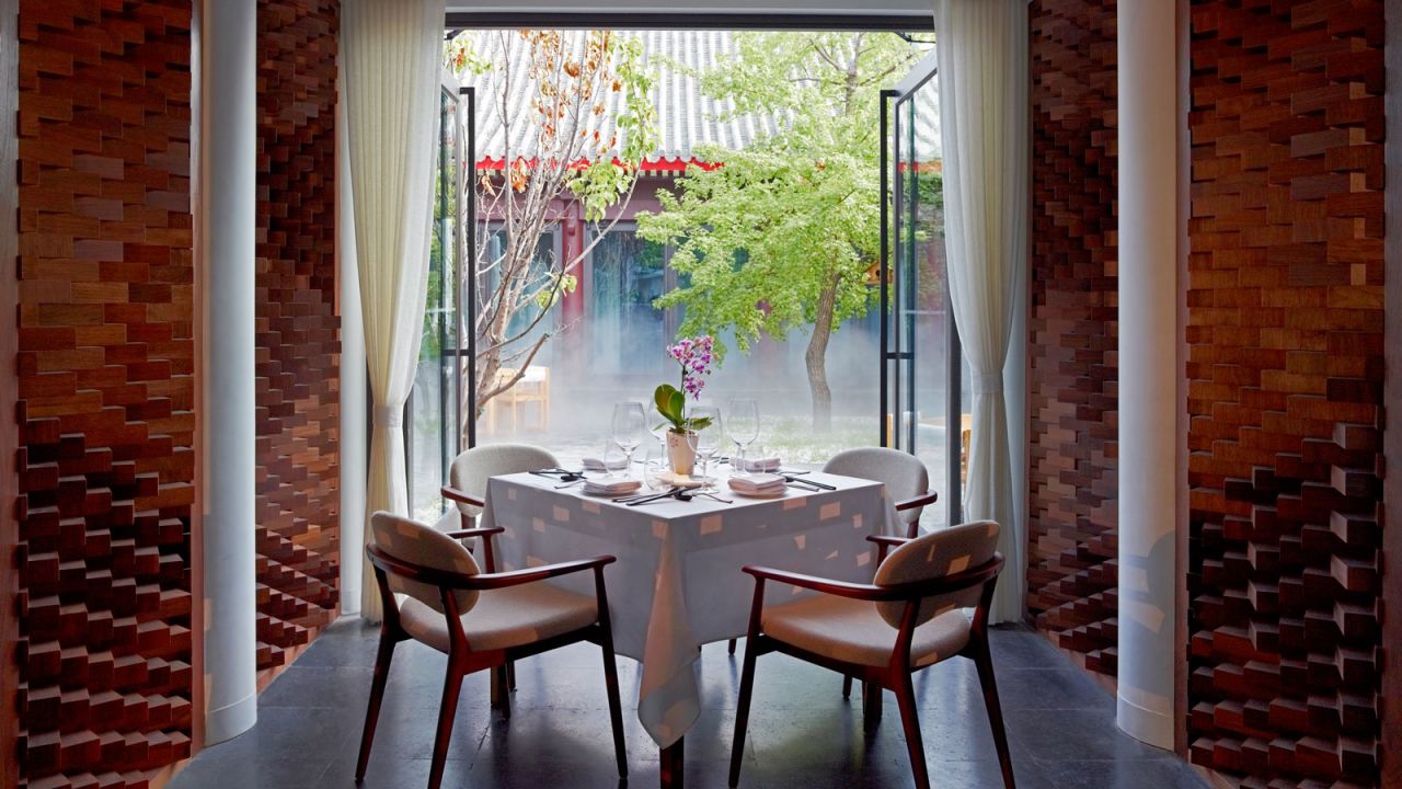 This stylish vegetarian restaurant opposite the Lama Temple is popular with meat-eaters as well as veggies.