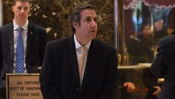 Attorney Michael Cohen arrives to Trump Tower for meetings with President-elect Donald Trump on December 16, 2016 in New York.