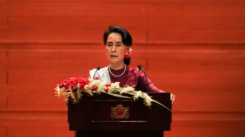 Myanmar's de facto leader Aung San Suu Kyi has been accused of standing by while the Rohingya suffer.