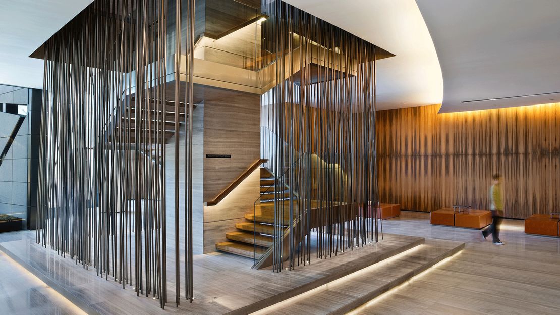 Aimed at business travelers, East Hotel is full of flexible meeting spaces.