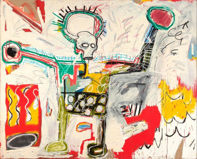 "Untitled" (1982) by Jean-Michel Basquiat