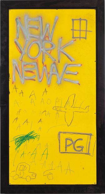 "Untitled" (1980) by Jean-Michel Basquiat
