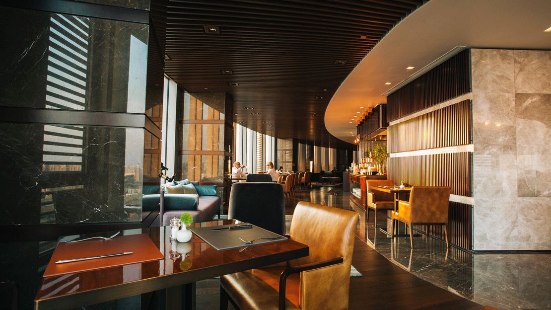 The design for the NUO Hotel Beijing was inspired by the Ming Dynasty.