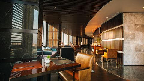 The design for the NUO Hotel Beijing was inspired by the Ming Dynasty.
