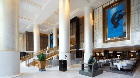 The Peninsula Beijing, formerly known as the Palace Hotel, reopened last year after a $123 million renovation.