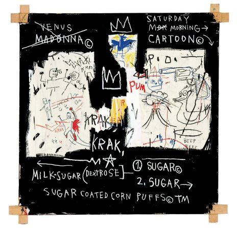 "A Panel of Experts" (1982) by Jean-Michel Basquiat