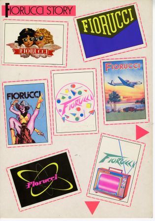 From badges and patches to a sticker book (pictured), the brand did it all. 