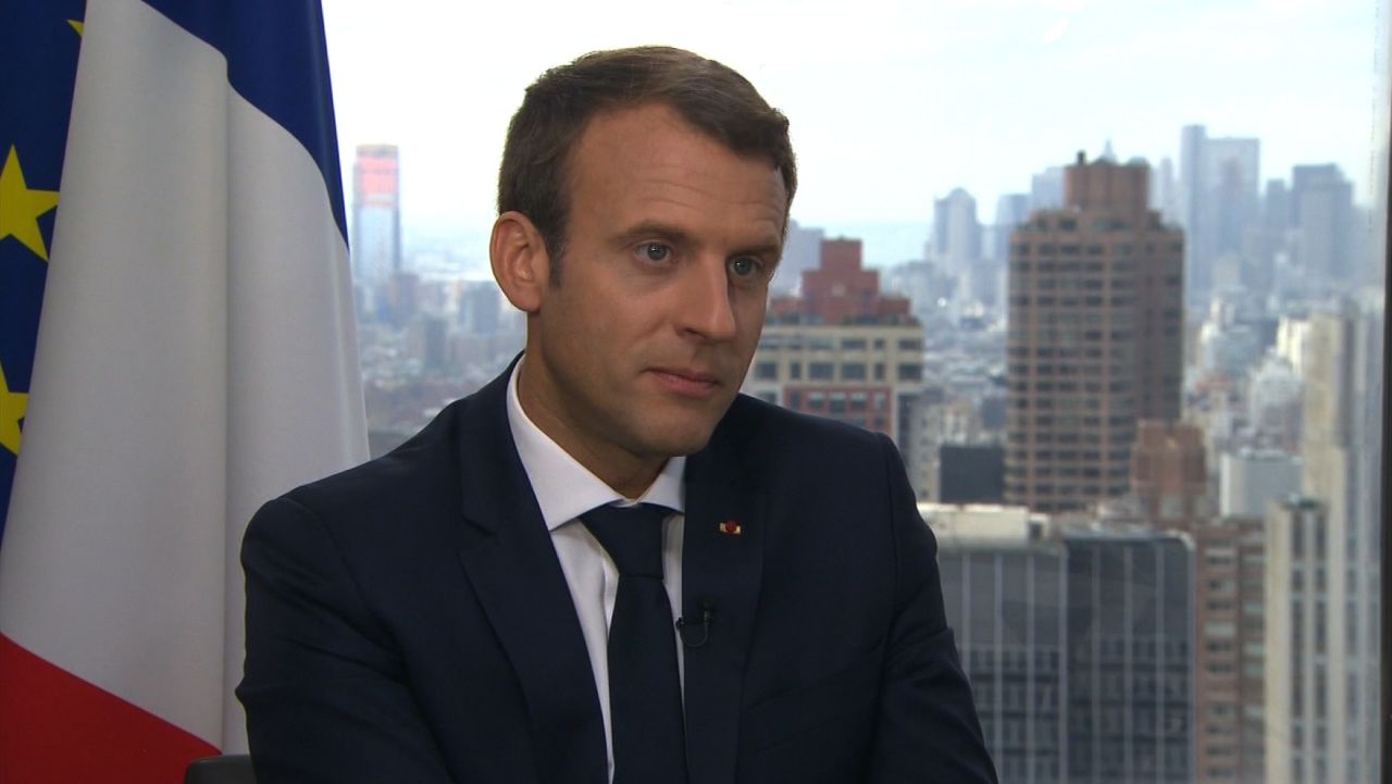 amanpour macron interview unga