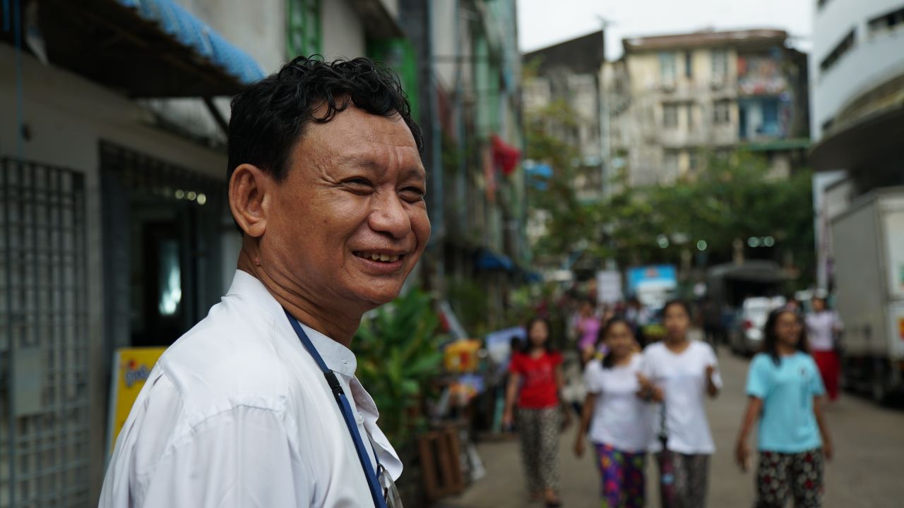 Tin Win, a former resident of Rakhine State, believes the alleged growth of the country's Muslim population represents a threat to Myanmar.