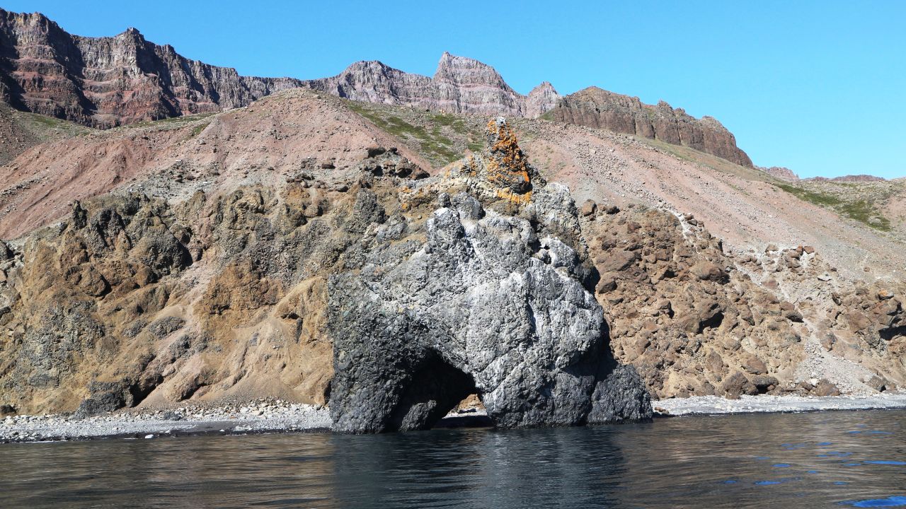Sacred to the Greenlandic people, this arch was where fishermen would traditionally offer an animal sacrifice to the Mother of the Sea before heading out to hunt.