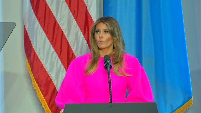 Melania Trump: Our Future Rests In Children | CNN