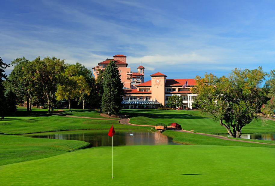 There are three courses from which to choose at <strong>The Broadmoor </strong>property in the Rocky Mountains in Colorado Springs.