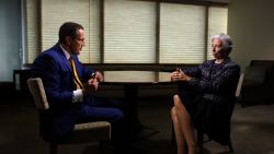 CNN's Richard Quest with IMF's Christine Lagarde
