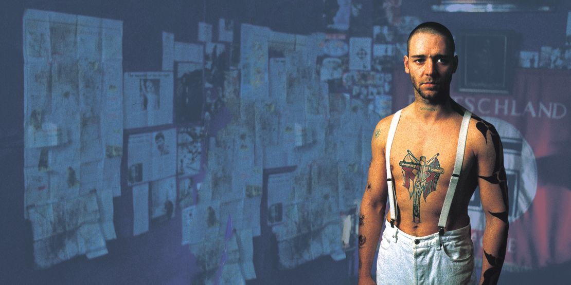 Russell Crowe starred in the original movie Romper Stomper released in 1992.