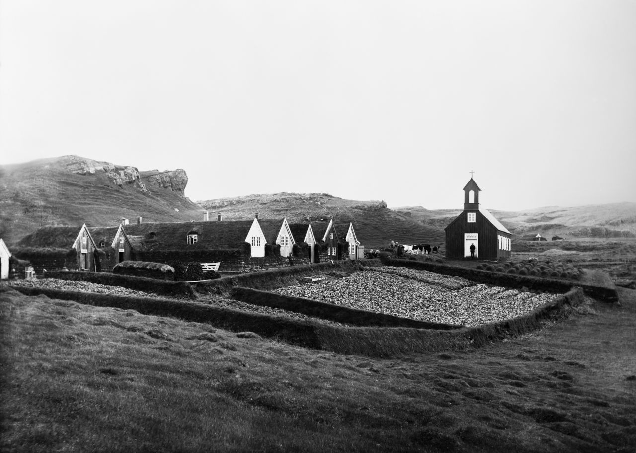 The Icelandic Farmstead -- now an exhibition site and research center -- is one of the few original turf homes that's still standing today.