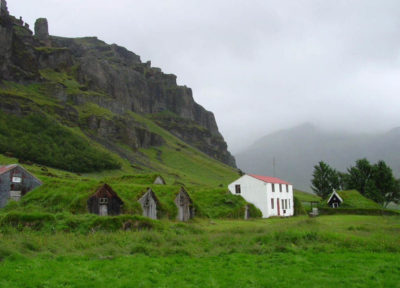 Up until the 20th century, turf homes were lived in by the majority of Icelanders.