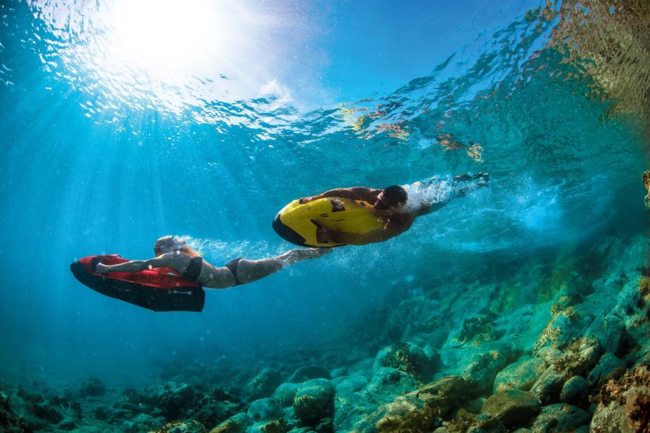 When you've had enough of relaxing on your superyacht <em>above</em> the water, then let the Seabob give you a different perspective of the sea. With underwater speed of up to 18 km/h, an hour's worth of operating time and the option of a built-in front camera, this gizmo adds an extra dimension to sea exploration for those keen adventurers.