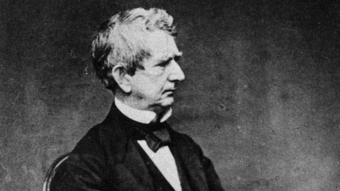 Secretary of State William Henry Seward (1801 - 1872).