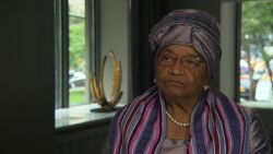 amanpour interview liberia president sirleaf