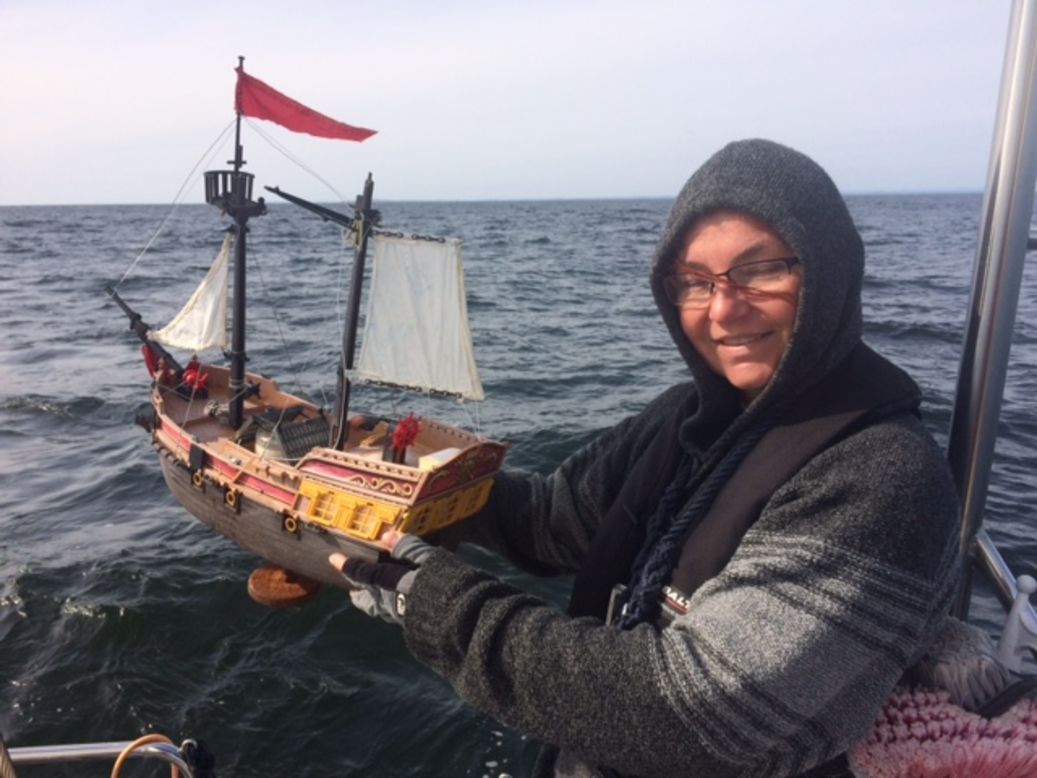 Brothers send Playmobil pirate ship on voyage | CNN