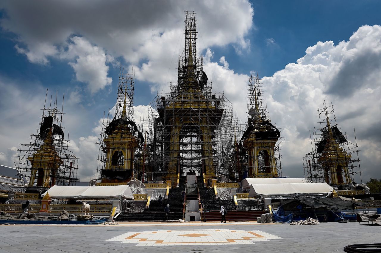 Royal Cremation Ceremony preparations began shortly after the king's death on October 13, 2016.