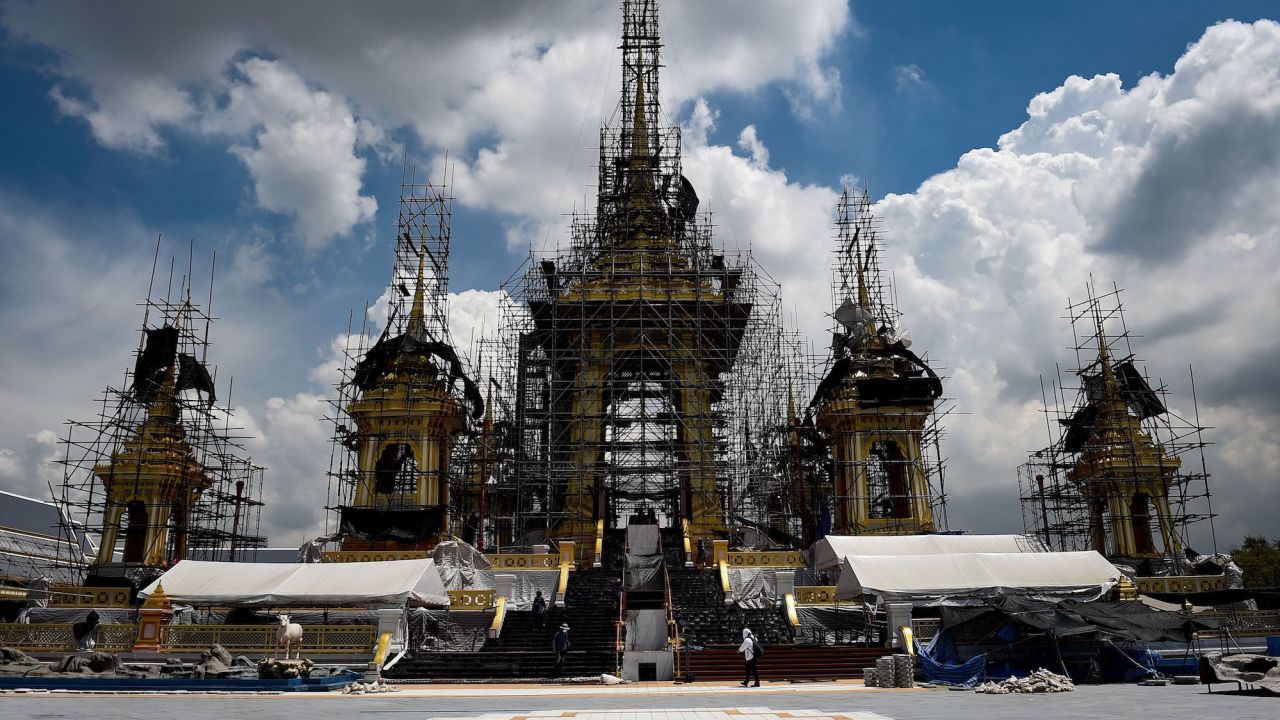 Royal Cremation Ceremony preparations began shortly after the king's death on October 13, 2016.