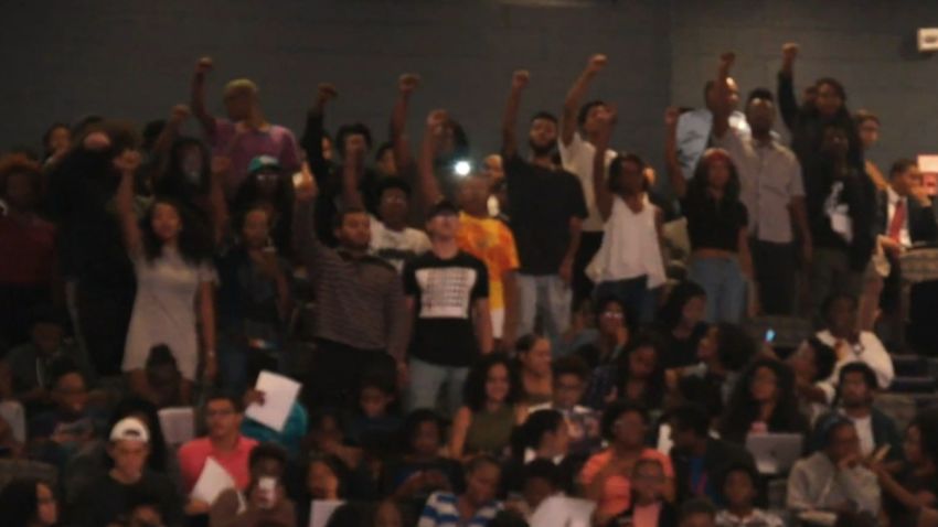 howard university james comey audience protest