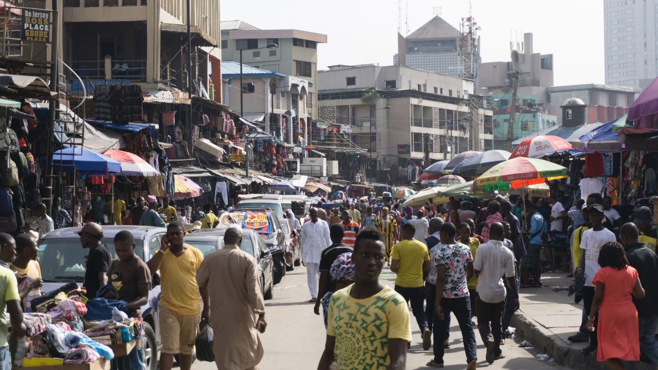 Much of the alcohol in Nigeria is sold informally through open air markets.