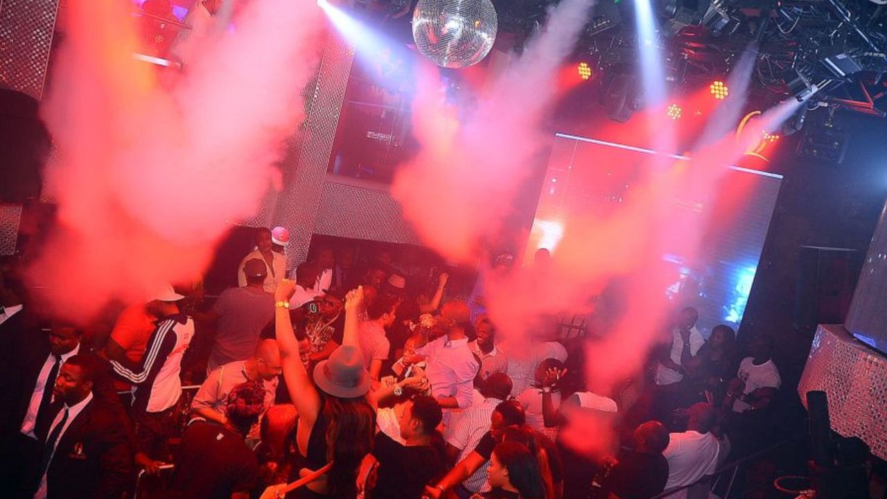 Inside Quilox on a popular night.