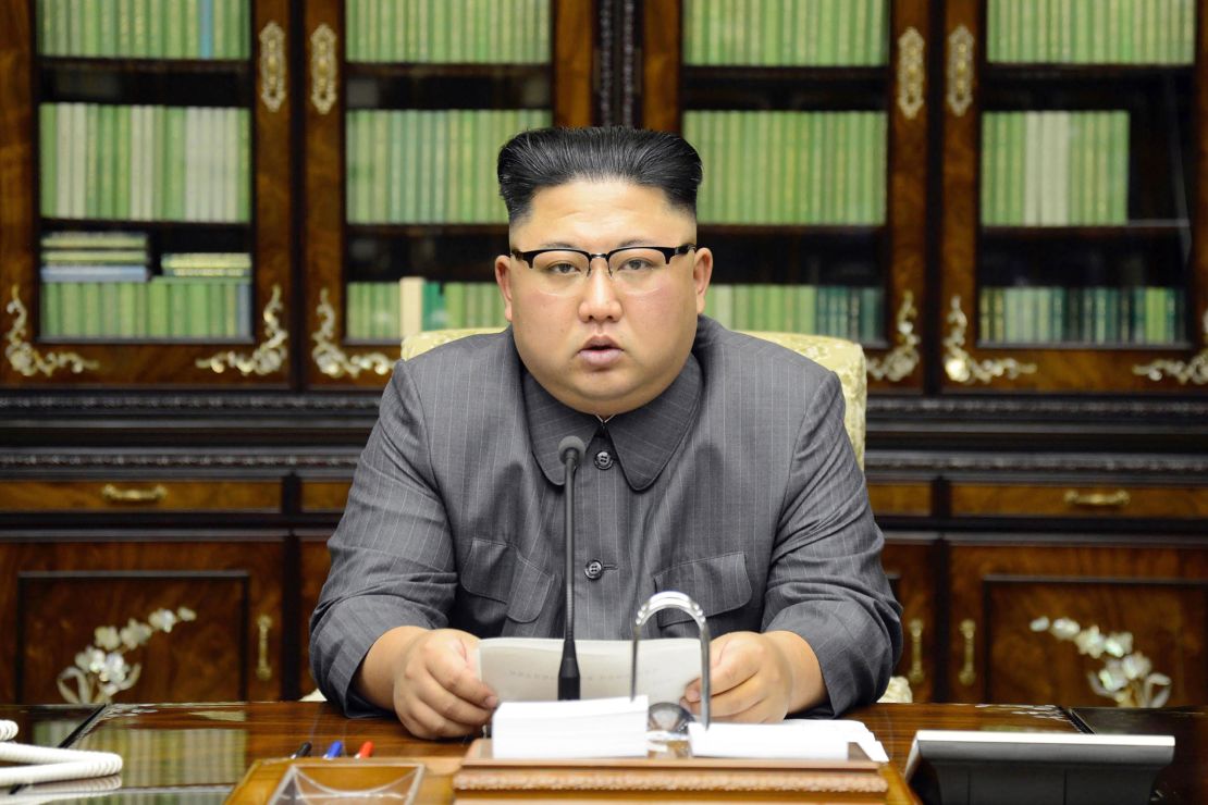 North Korean leader Kim Jong Un delivers a rare statement in response to US President Donald Trump's speech to the United Nations.